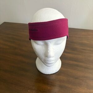 Columbia Pink Fleece Headband Warm ear warmer sporty fall running